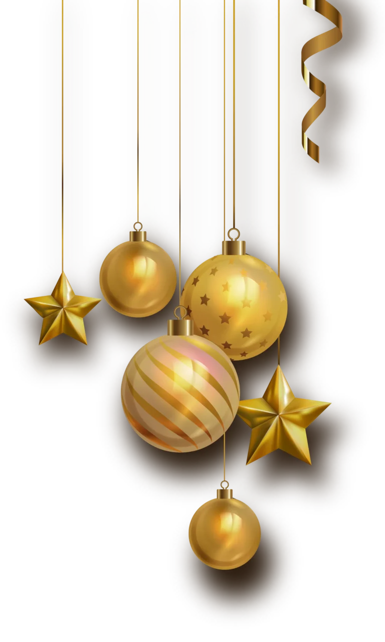 unvergessliche hochzeit xmas golden balls