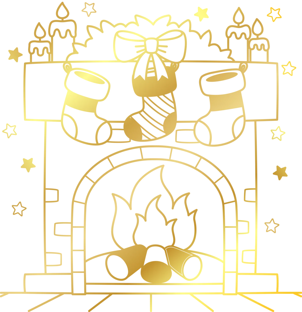 unvergessliche hochzeit xmas chimney